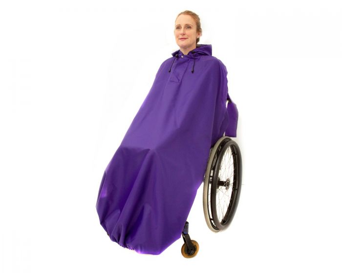 Full Length Wheelchair Waterproof Cover - Back Up